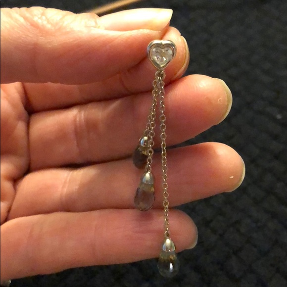 ❤️Diamond heart earrings - Picture 8 of 11